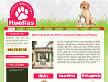 Tablet Screenshot of clinihuellas.com